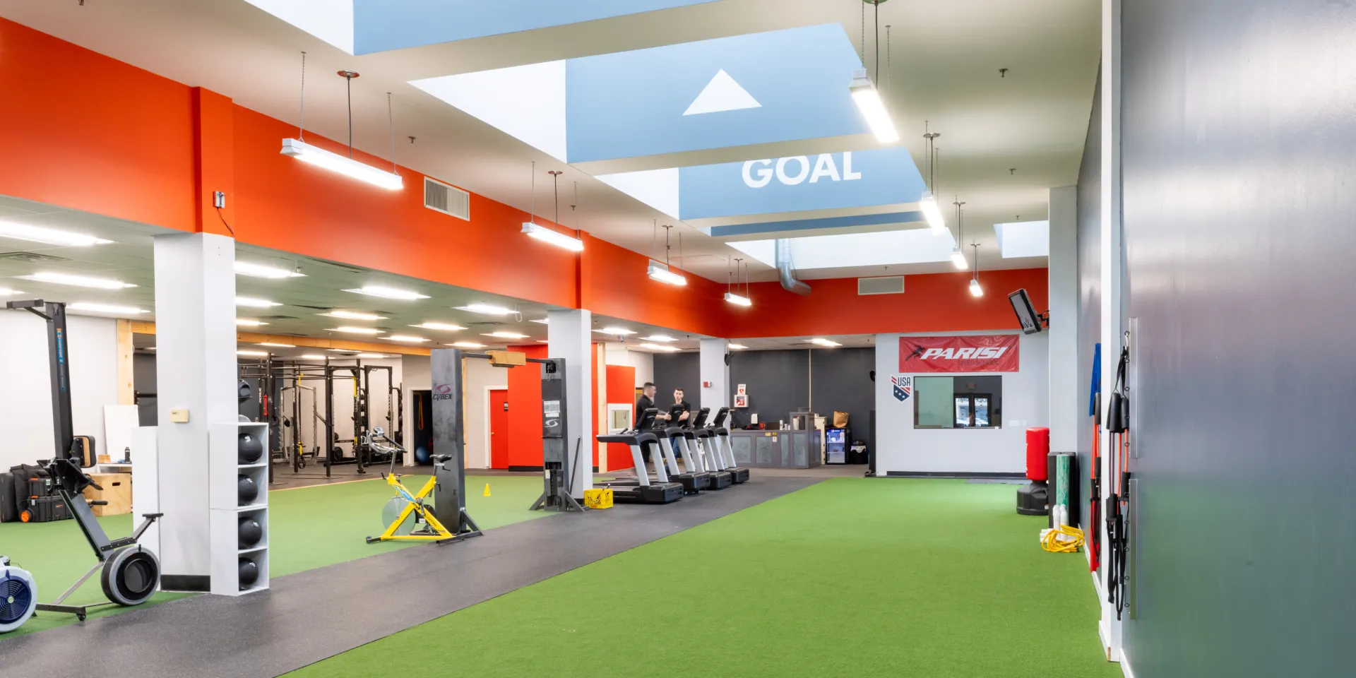 Parisi Speed School Powered by True Warrior Training Gym Floor